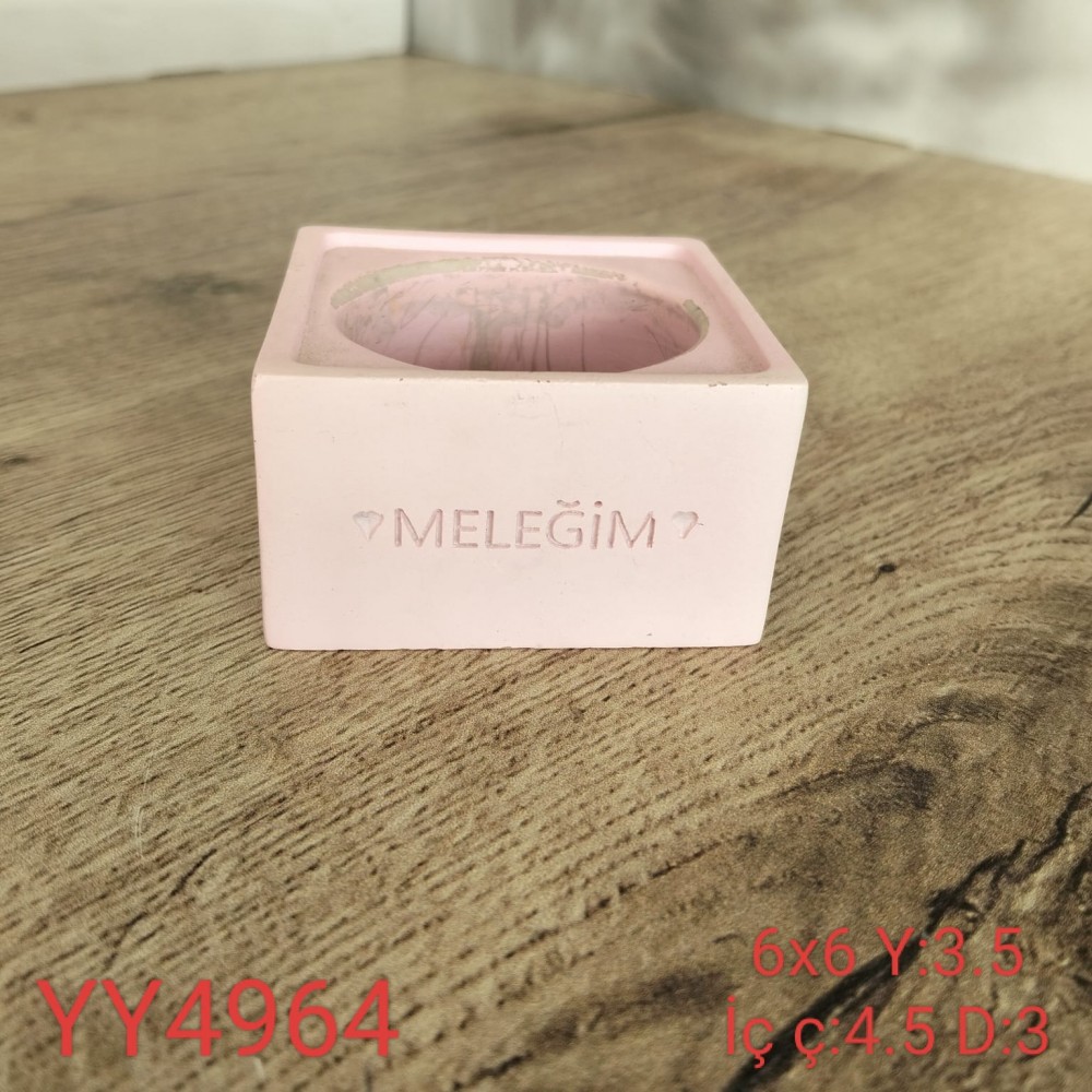 YY4964 MELEĞİM Yazılı Silikon Kalıp • El Yapımı Mumluk ve Dekoratif Hediye Seçeneği! YY4964 MELEĞİM Yazılı Silikon Kalıp • El Yapımı Mumluk ve Dekoratif Hediye Seçeneği!